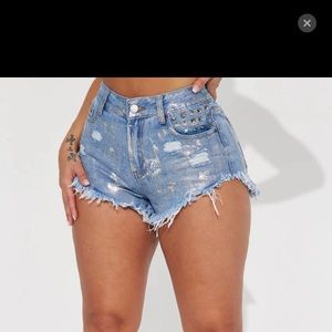 Jean shorts